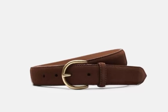 MORJAS Ceintures*The Belt MediumBrownSuede