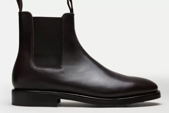 MORJAS Bottines*The Chelsea Boot BrownCalf