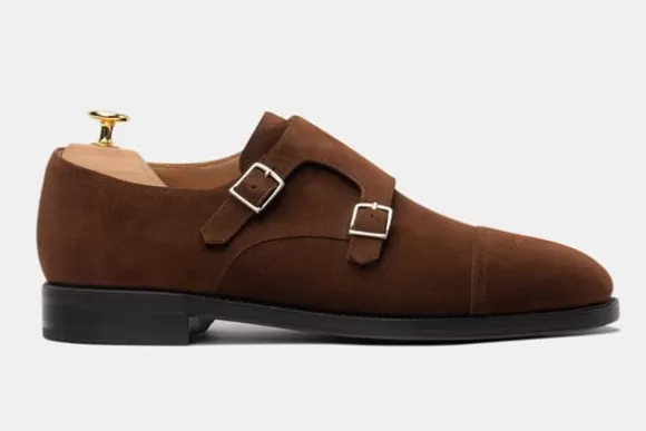 MORJAS Monk Straps*The Double Monkstrap MediumBrownSuede