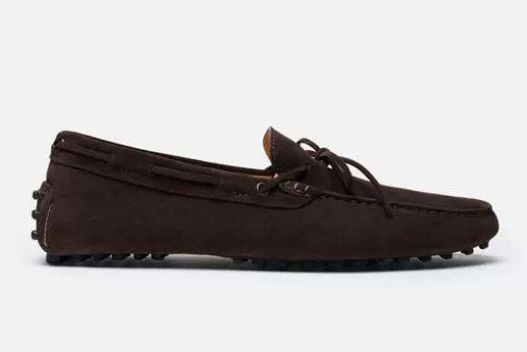 MORJAS Mocassin Driver*The Driving Shoe BrownSuede