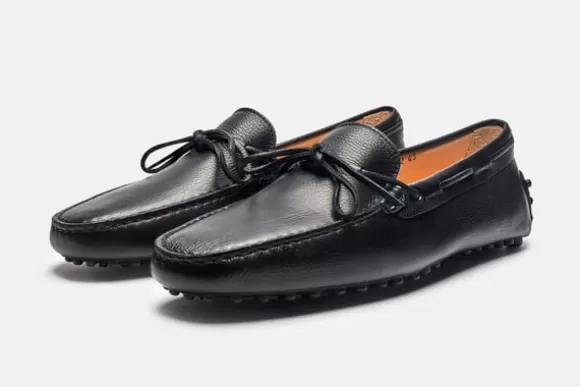 MORJAS Mocassin Driver*The Driving Shoe BlackGrain