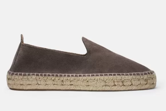 MORJAS L'Espadrille*The Espadrille TaupeSuede