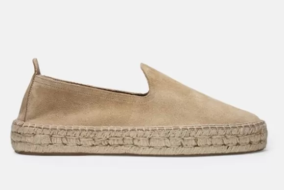 MORJAS L'Espadrille*The Espadrille BeigeSuede