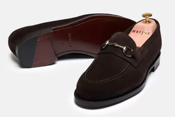 the_horsebit_loafer_2-1.webp MORJAS Mocassins*The Horsebit Loafer BrownSuede