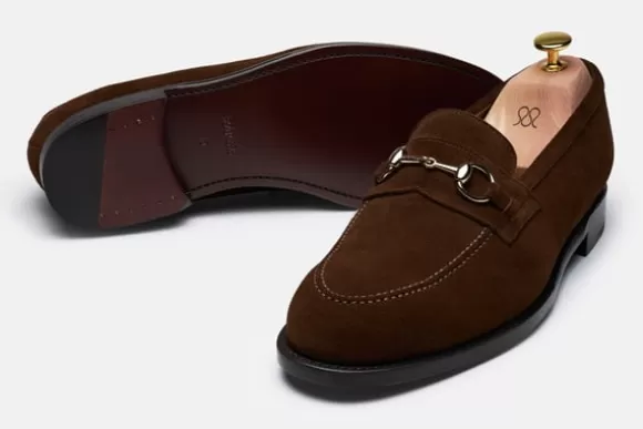the_horsebit_loafer_2.webp MORJAS Mocassins*The Horsebit Loafer MediumBrownSuede