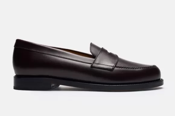 MORJAS Mocassins*The Ivy Loafer BurgundyCalf