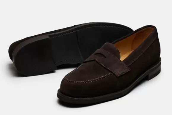MORJAS Mocassins*The Ivy Loafer BrownSuede