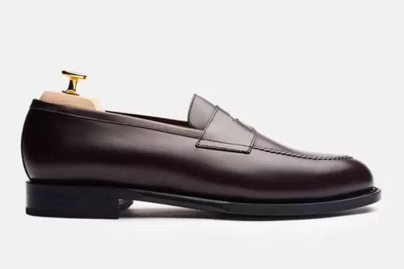 MORJAS Mocassins*The Penny Loafer BurgundyCalf