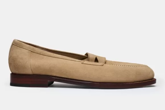 MORJAS Mocassins*The Penny Loafer SandSuede