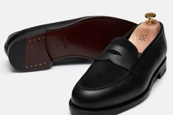 the_penny_loafer_2-9.webp MORJAS Mocassins*The Penny Loafer BlackGrainu&BlackSuede