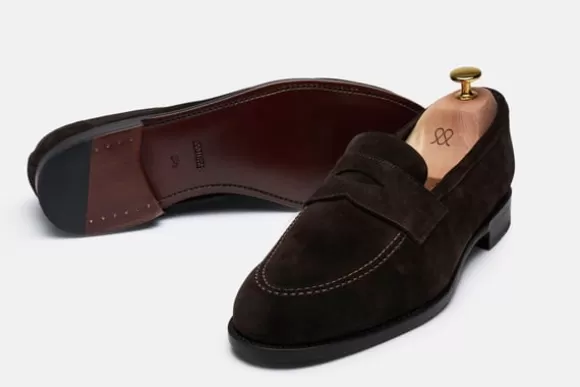 the_penny_loafer_4-2.webp MORJAS Mocassins*The Penny Loafer BrownSuede