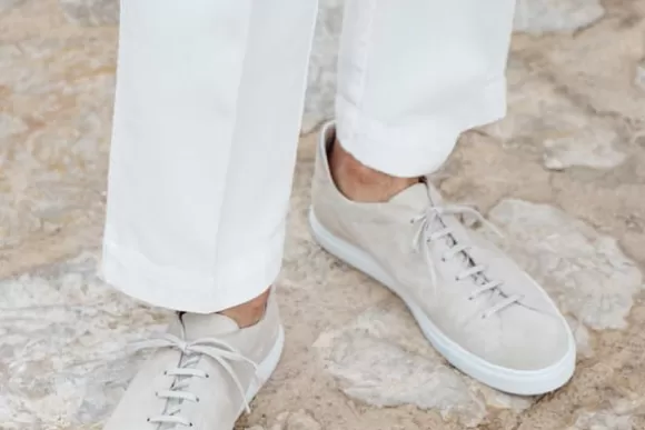 MORJAS Sneakers*The Sneaker 02 LightBeigeSuede