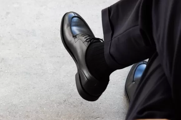 MORJAS Derbies*The Split Toe Derby BlackCalf