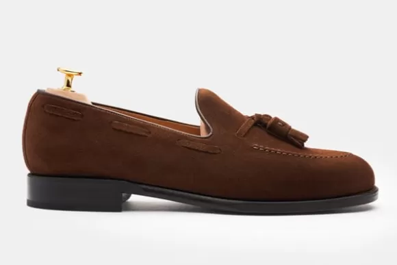 MORJAS Mocassins*The Tassel Loafer MediumBrownSuede