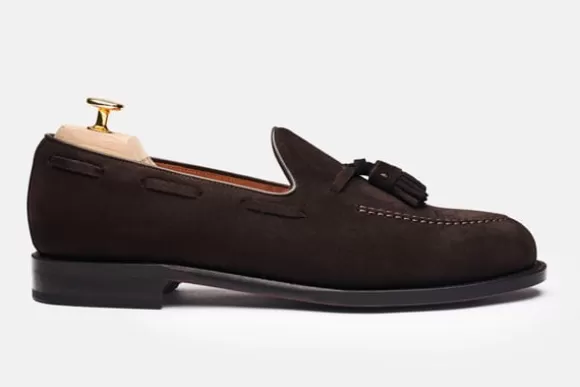 MORJAS Mocassins*The Tassel Loafer BrownSuede