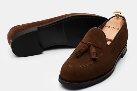 the_tassel_loafer_2.webp MORJAS Mocassins*The Tassel Loafer MediumBrownSuede